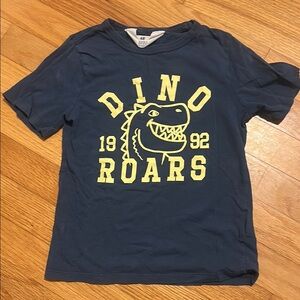 H&M Dino Roars Navy T-Shirt